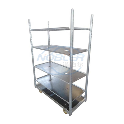Klappbarer CC-Container mit 4 Rädern für einen reibungslosen und komfortablen Transport