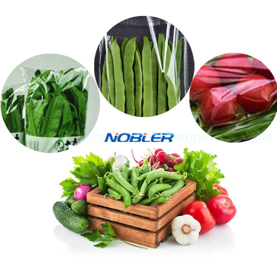 Mehrfache Spezifikationen Gemüseverpackungstüte mit Luftlöchern