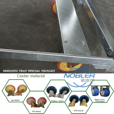 Abnehmbare Seitenrahmen dänische Regale für Trolleys professionelles flexibles Design