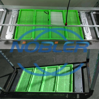 Abnehmbare Seitenrahmen dänische Regale für Trolleys professionelles flexibles Design