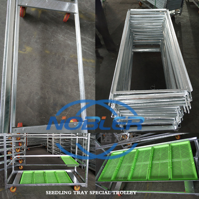 Abnehmbare Seitenrahmen dänische Regale für Trolleys professionelles flexibles Design