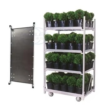 Maßgeschneiderte bewegliche, tragbare holländische Blumenwagen für den Garten