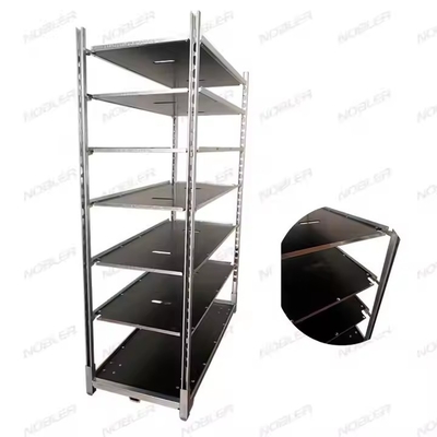 Klappbarer Holzflorentrolley 4 Räder für einen reibungslosen Blumentransport