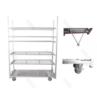 Dänischer 4-Rad-Streckenträger, perfekt für einen reibungslosen und komfortablen Transport