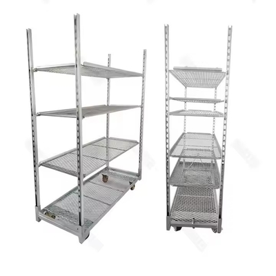 Schwerwerlastverzinkte Gartenbauten Dänische Trolleys Gewächshaus Walzende Baumschule Transport Lagerung