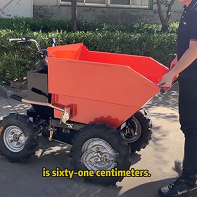 Viergeschwindigkeitsverstellbarer elektrischer Mini-Dump Truck für die Logistik