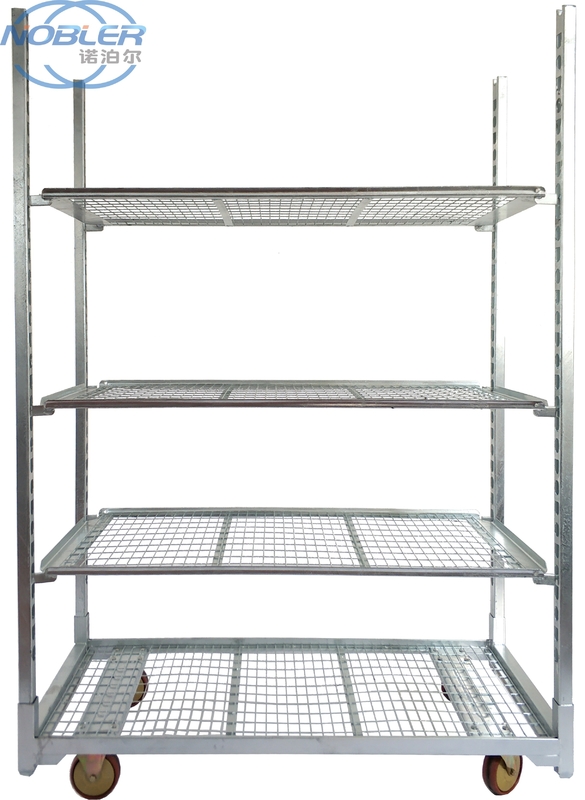 Edelmetall-Mesh Flower Trolley Size Hot-Bad, das nicht einfachen Rost galvanisiert