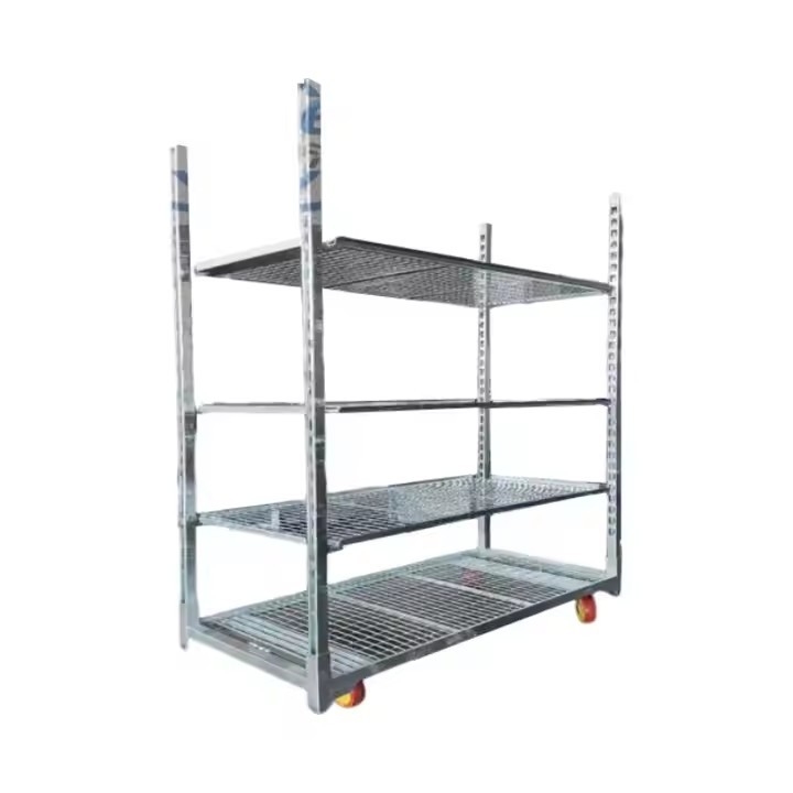 Dänischer Trolley zum Transport von Blumenprodukten
