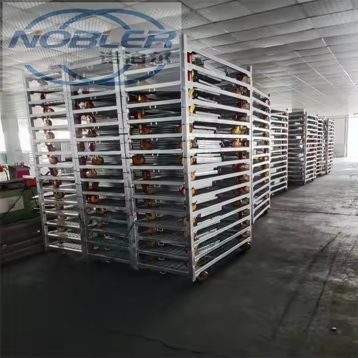 Standard-Container-Logistik-Lkw Niederländische Anlage Trolley Korrosionsbeständigkeit