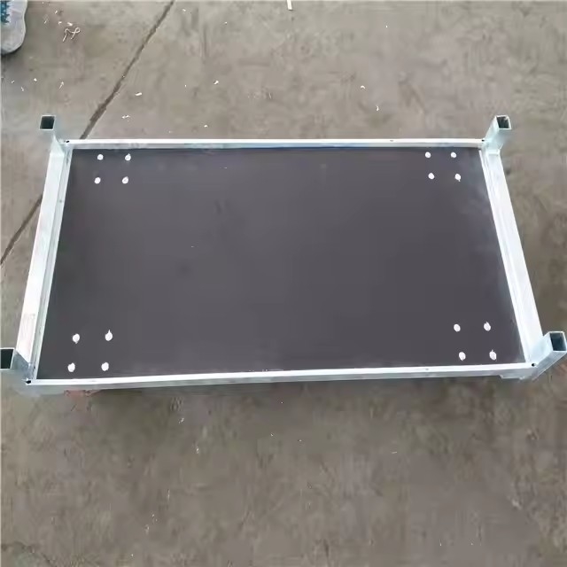 Feuerverzinkter Zink-Blumenwagen für langlebige Blumentransportlösungen